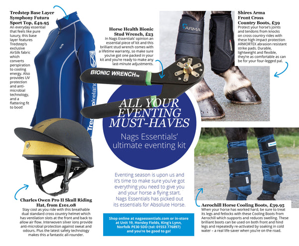 All your eventing must-haves