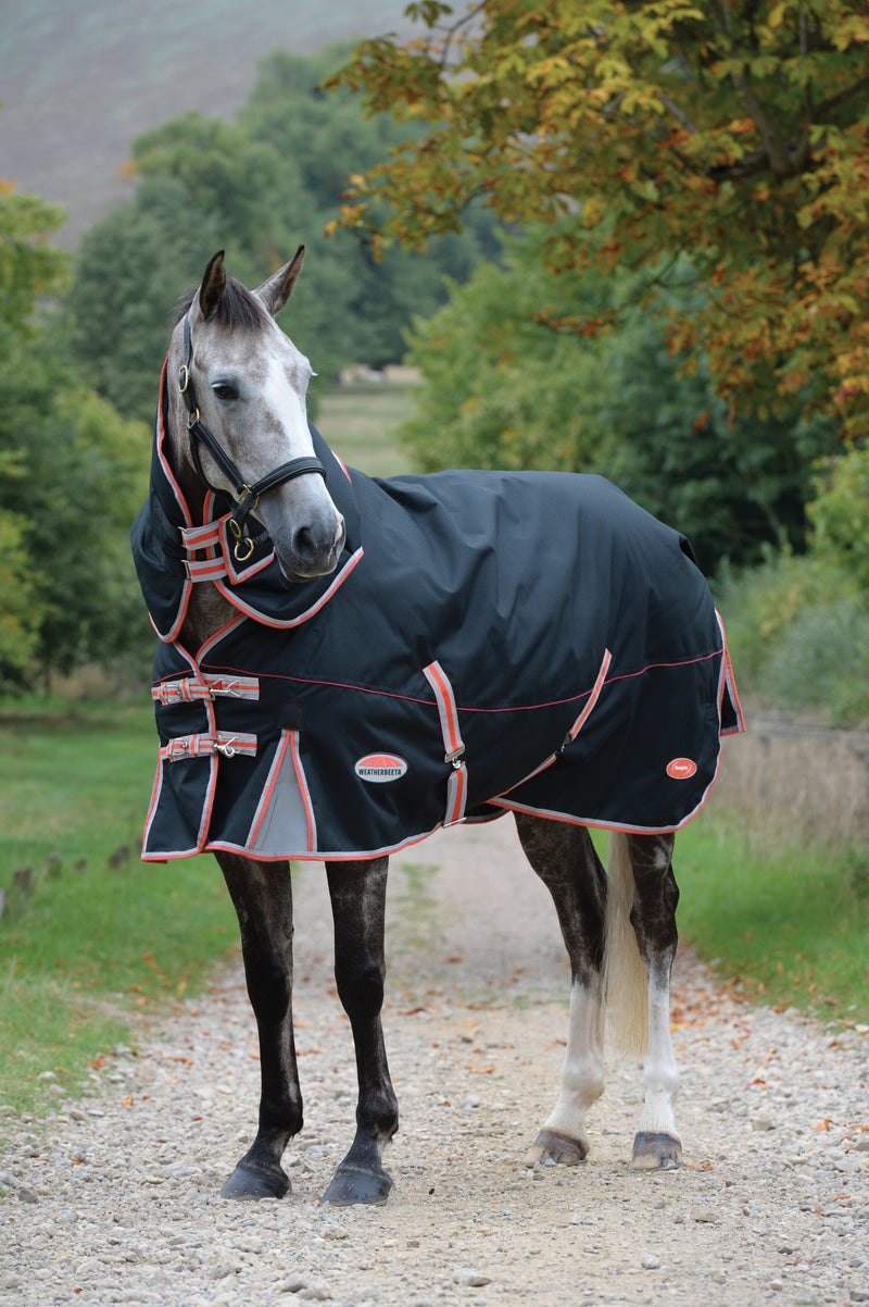 Weatherbeeta Comfitec Premier with Therapy-Tec Detach-A-Neck Turnout Rug Lite Plus (50g)