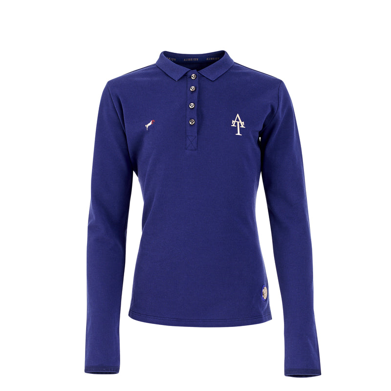 Aubrion Team Long Sleeve Polo Shirt