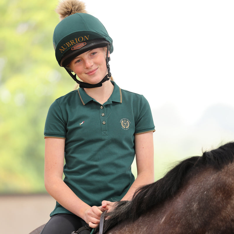 Aubrion Team Polo Shirt - Young Rider