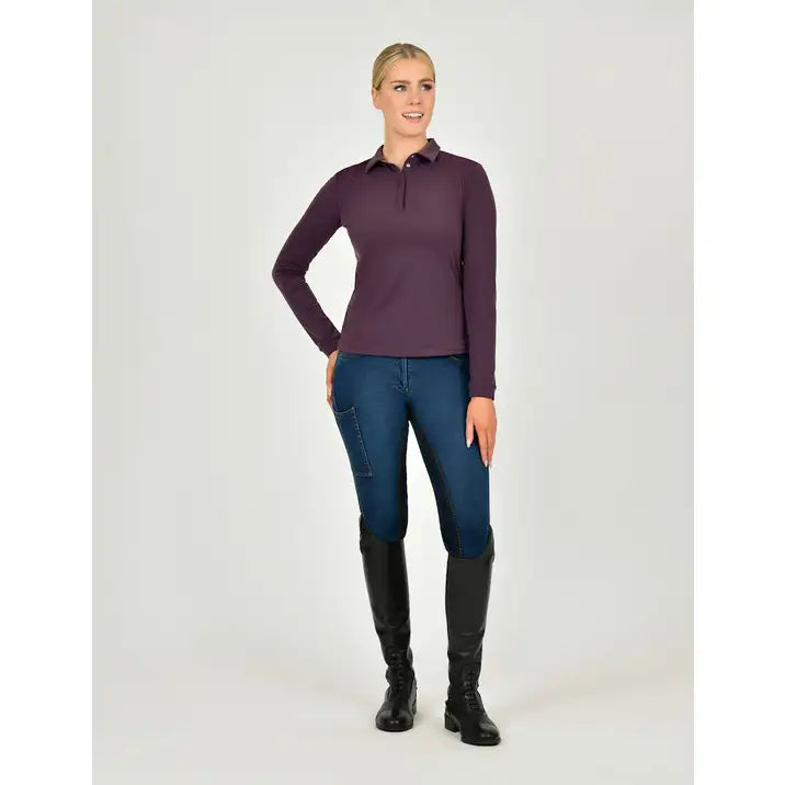 Dublin Thelma Thermal Long Sleeve Riding Polo