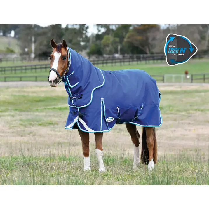 Weatherbeeta Comfitec Ultra Hardi Detach-A-Neck Medium/Lite Turnout Rug