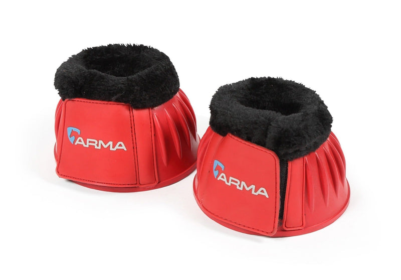 Arma Fleece Topped Over Reach Boots - Nags Essentials