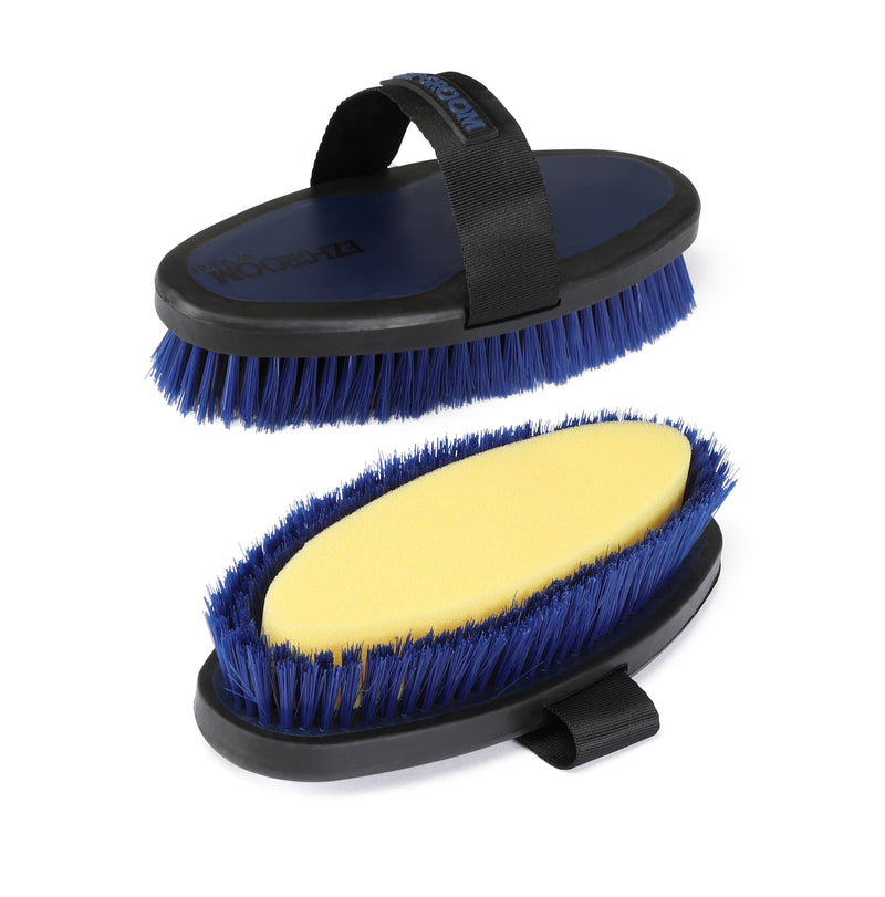 EZI-GROOM Grip Body Wash Brush with sponge