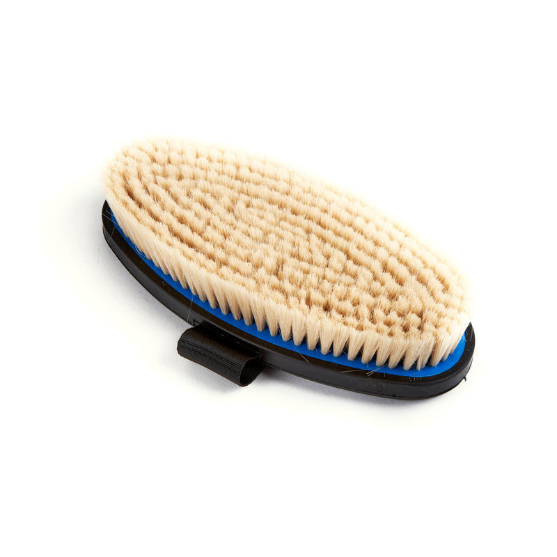 EZI-GROOM Grip Body Brush with Goat Hair