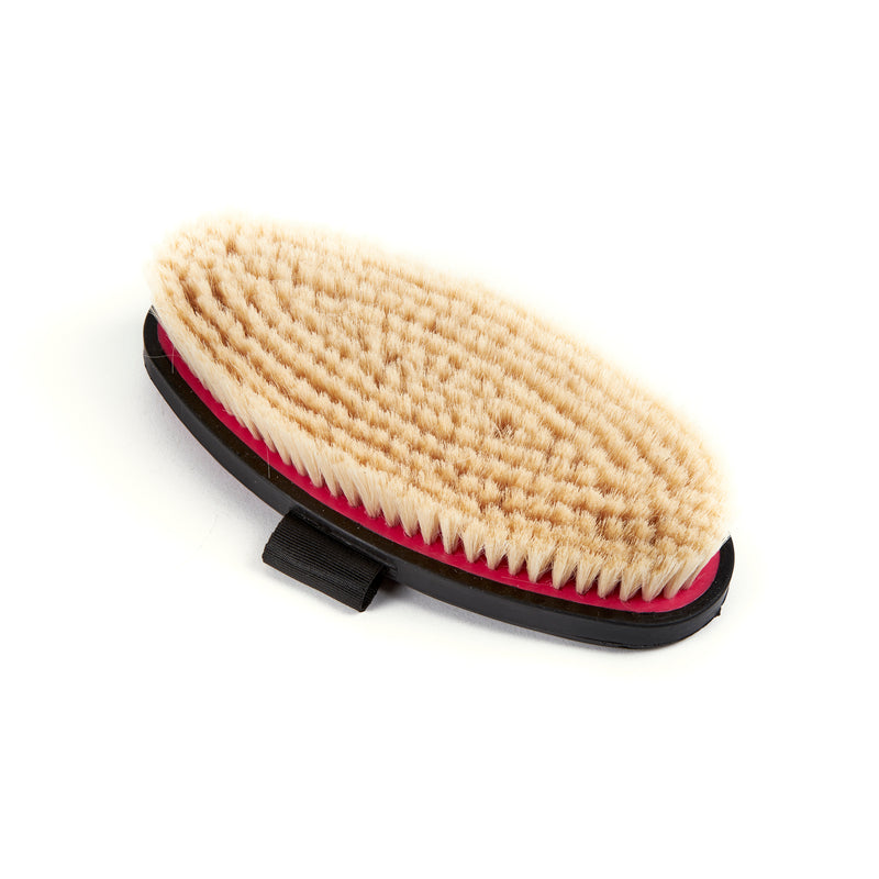 EZI-GROOM Grip Body Brush with Goat Hair