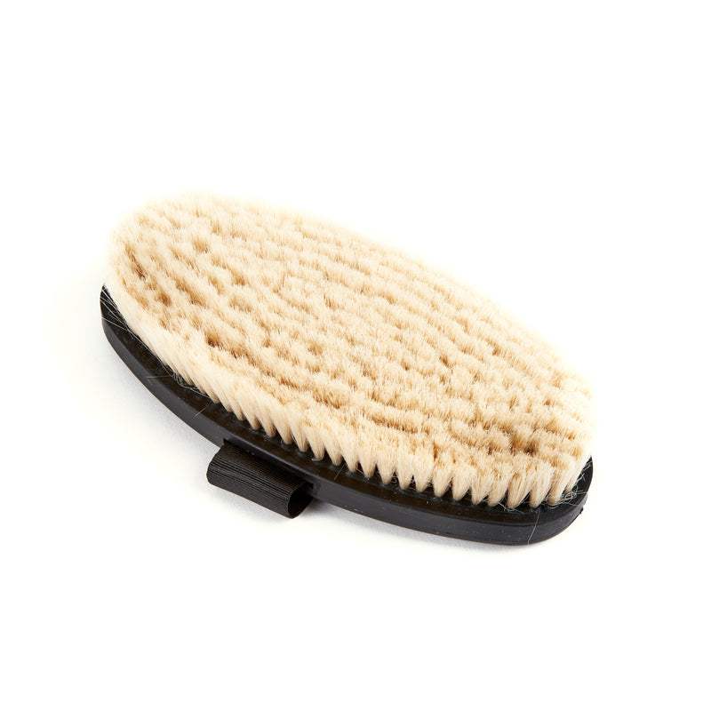 EZI-GROOM Grip Body Brush with Goat Hair