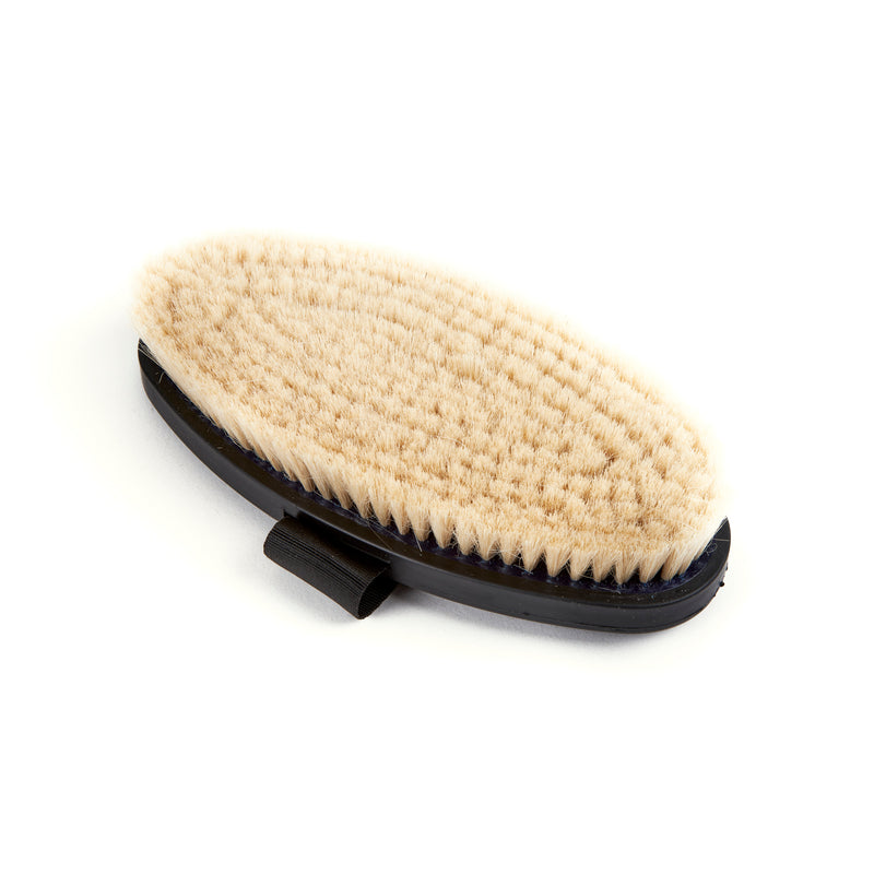 EZI-GROOM Grip Body Brush with Goat Hair