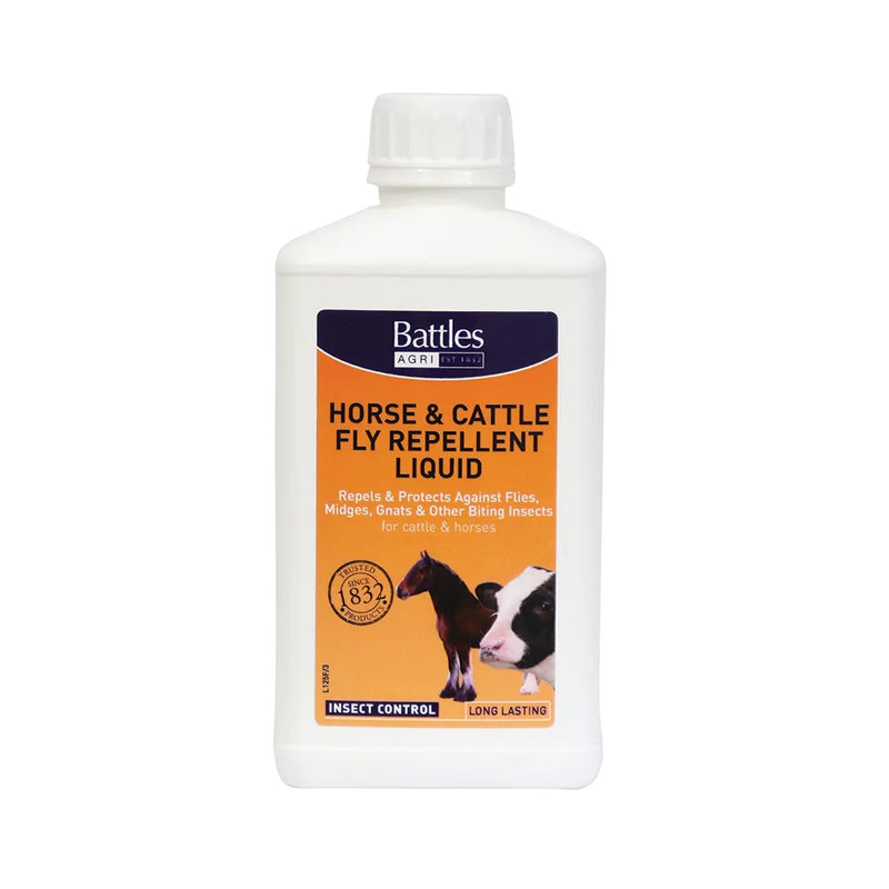 Battles Horse & Cattle Fly Repellent Liquid