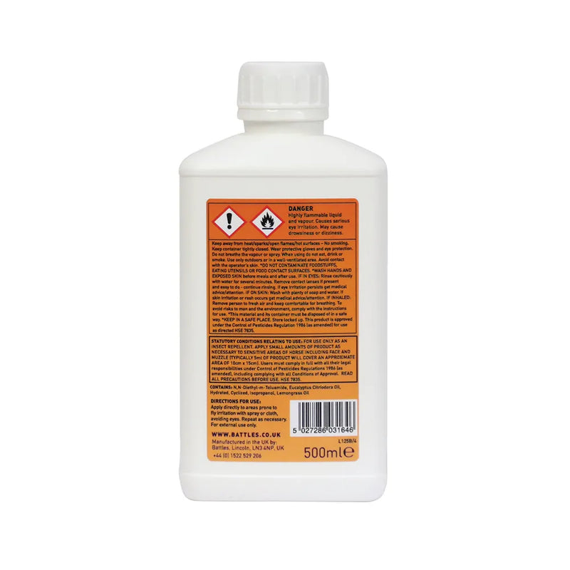 Battles Horse & Cattle Fly Repellent Liquid