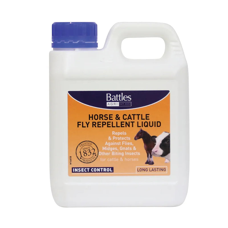 Battles Horse & Cattle Fly Repellent Liquid