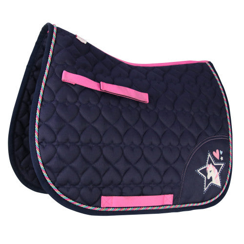 I Love My Pony Collection Saddle Pad by Little Rider