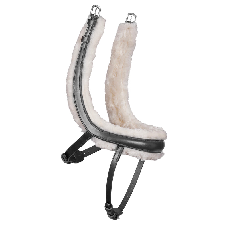 Velociti RAPIDA Rolled Fleece Lined Cavesson Noseband