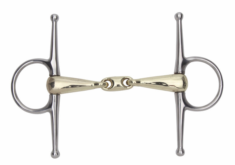 Brass Alloy Snaffle with Lozenge