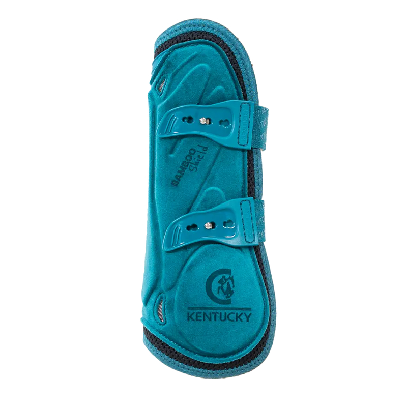 Kentucky Tendon Boots Bamboo Elastic Velvet Emerald Green