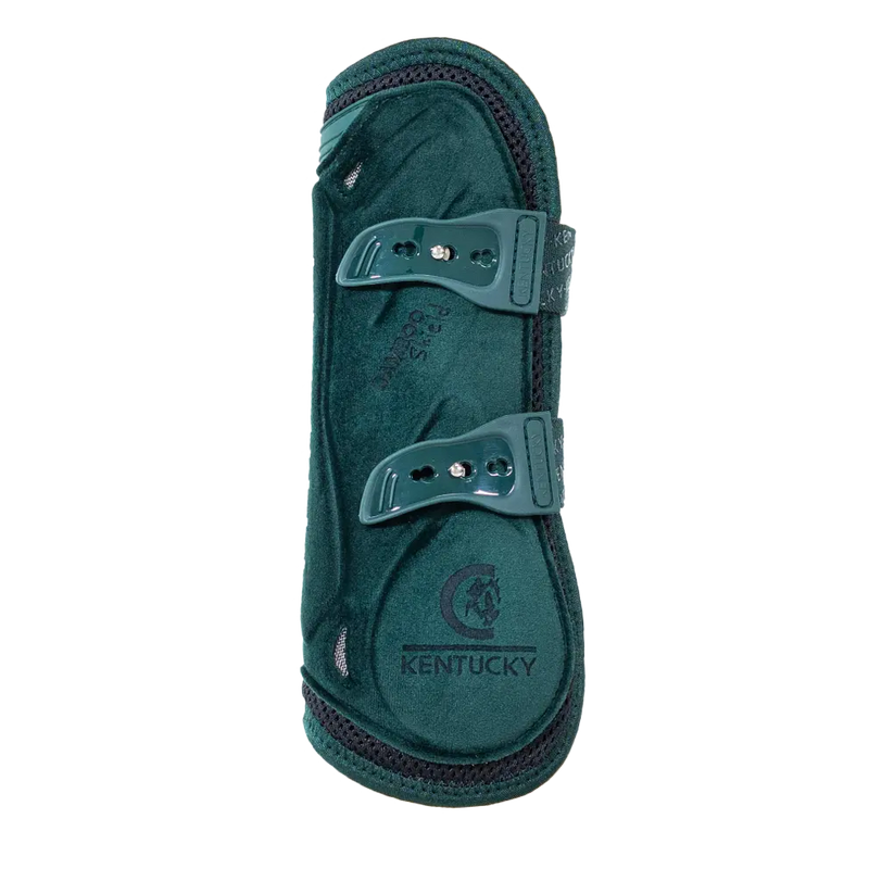 Kentucky Tendon Boots Bamboo Elastic Velvet Dark Green