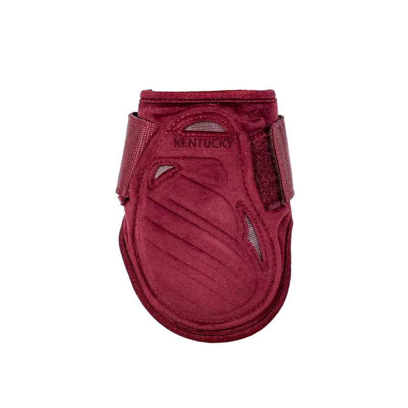 Kentucky Horsewear Young Horse Fetlock Boots Velvet – Bordeaux