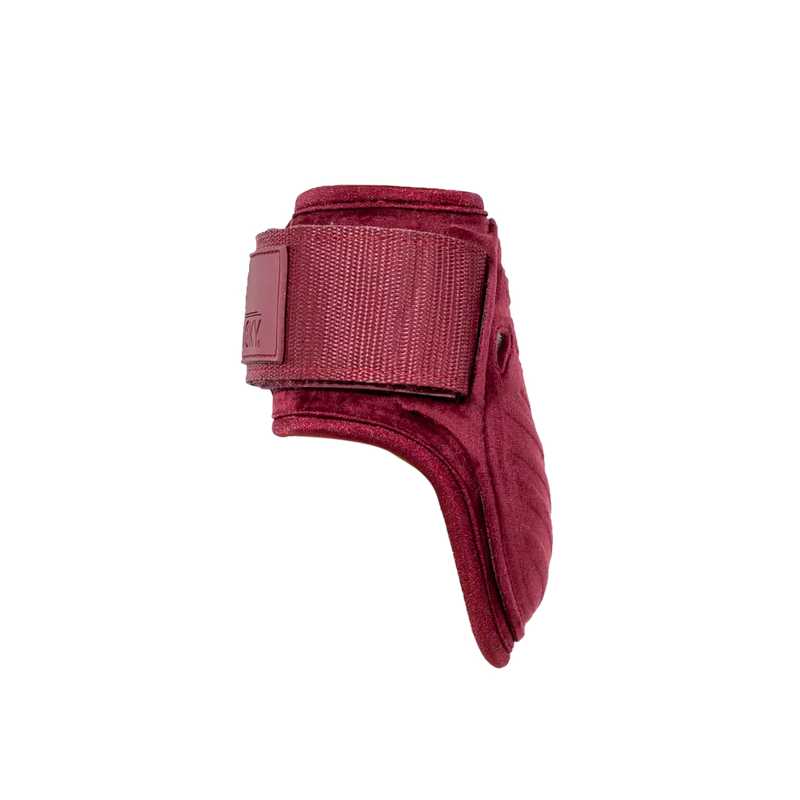 Kentucky Horsewear Young Horse Fetlock Boots Velvet – Bordeaux