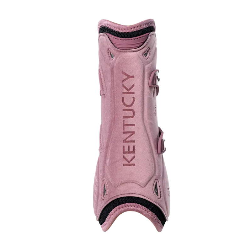 Kentucky Tendon Boots Bamboo Elastic Velvet Old Rose