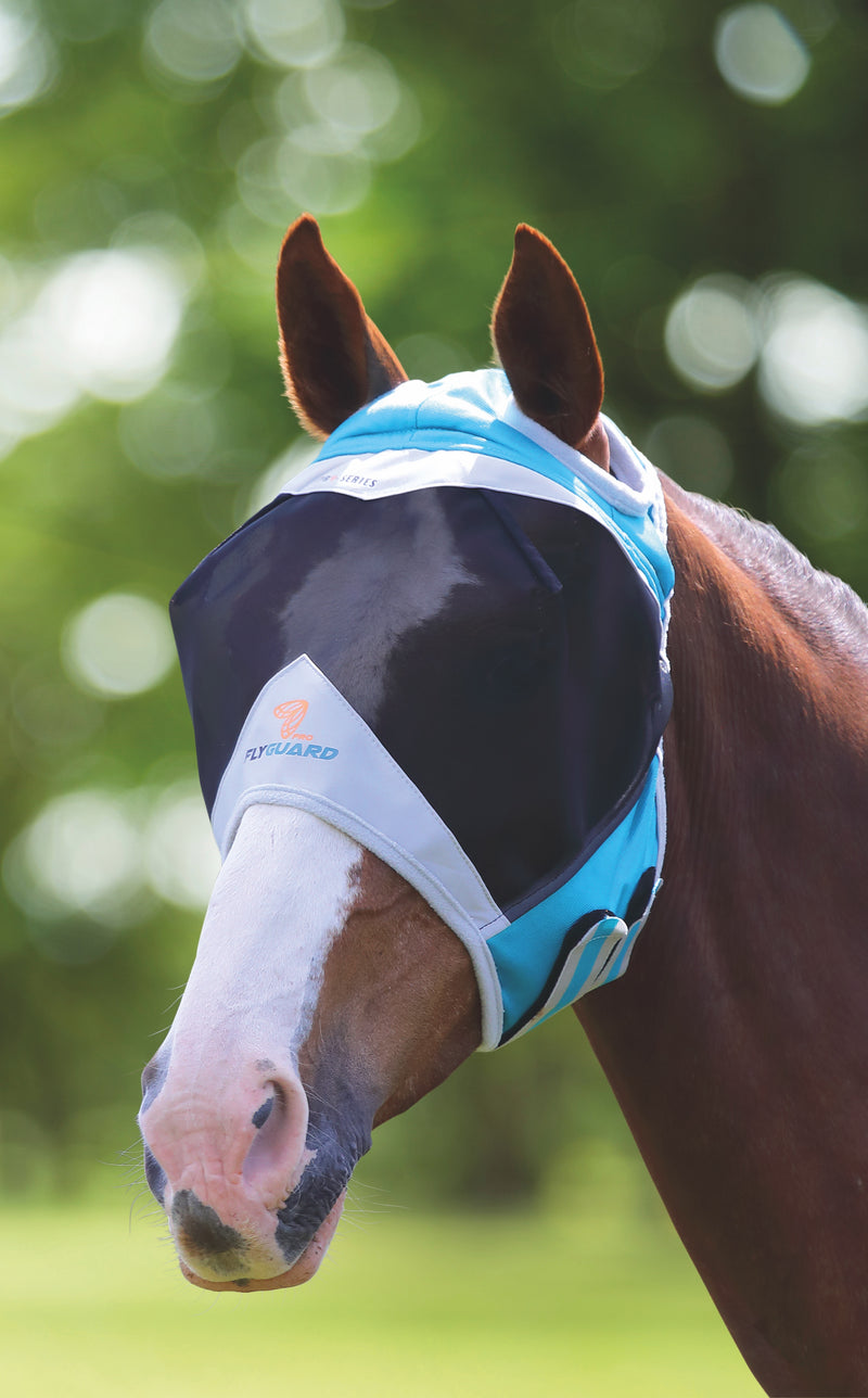 FlyGuard Pro Fine Mesh Fly Mask With Ear Hole