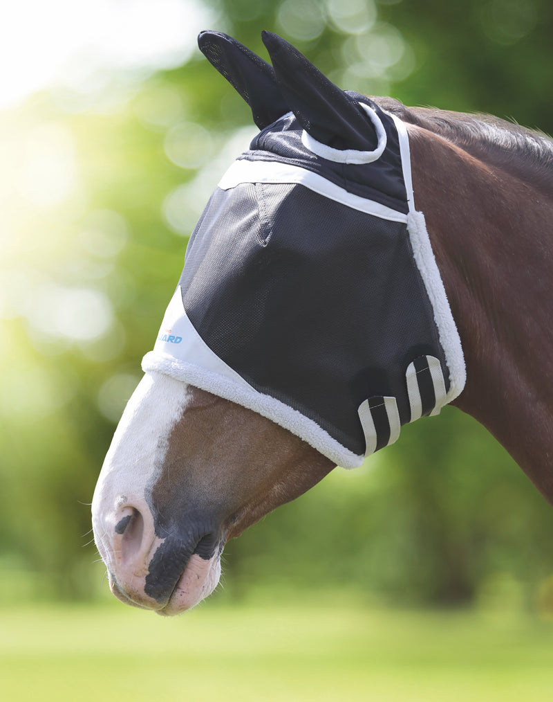 FlyGuard Pro Field Durable Fly Mask With