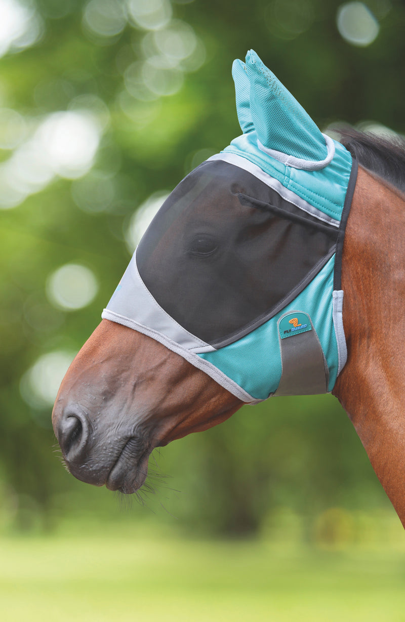 FlyGuard Pro Deluxe Fly Mask With Ears