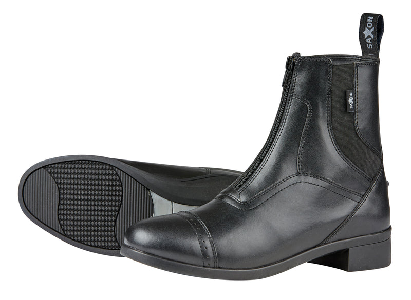 Saxon Syntovia Zip Paddock Boots - Adults