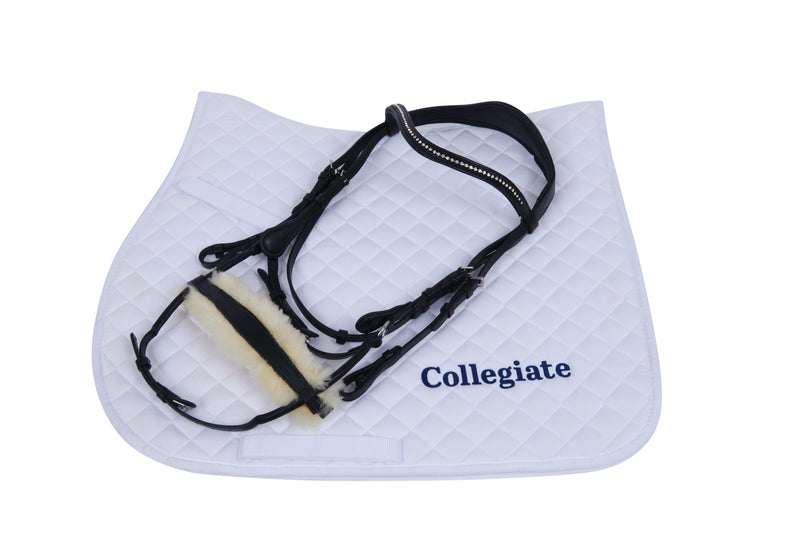 Collegiate Comfitec Sheepskin Bridle