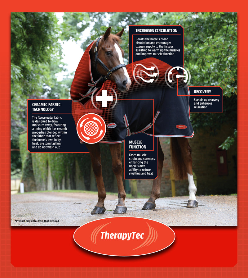 Weatherbeeta Comfitec Premier with Therapy-Tec Detach-A-Neck Turnout Rug Lite Plus (50g)