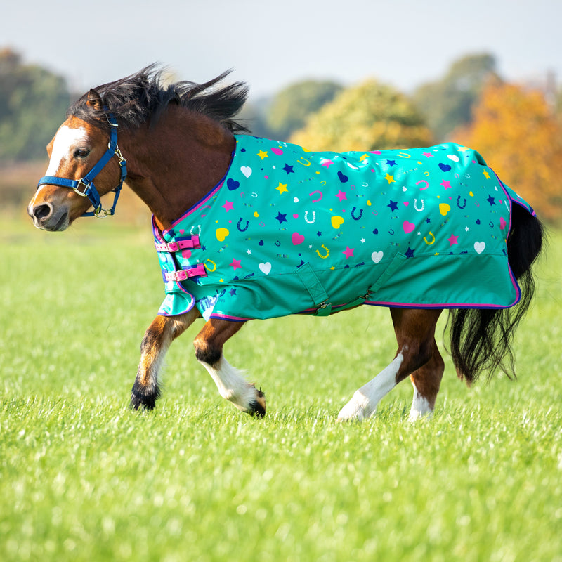 Tikaboo Lite Turnout Rug - Sunny Shetland