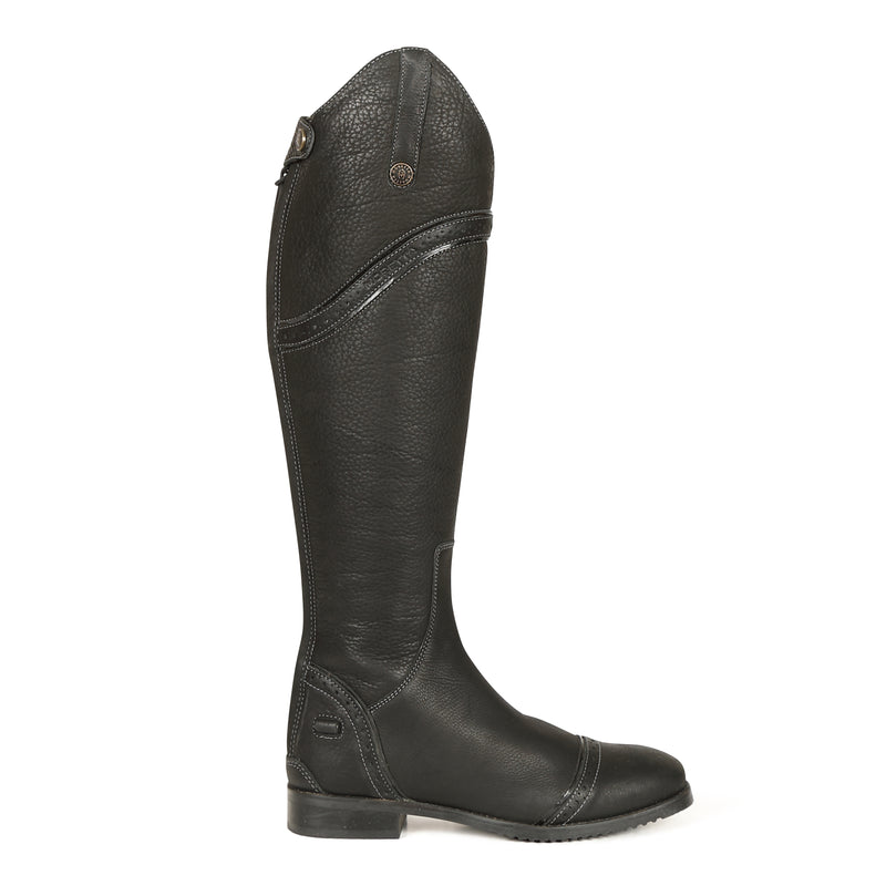 Moretta Amalfi Leather Riding Boots - Slim Calf