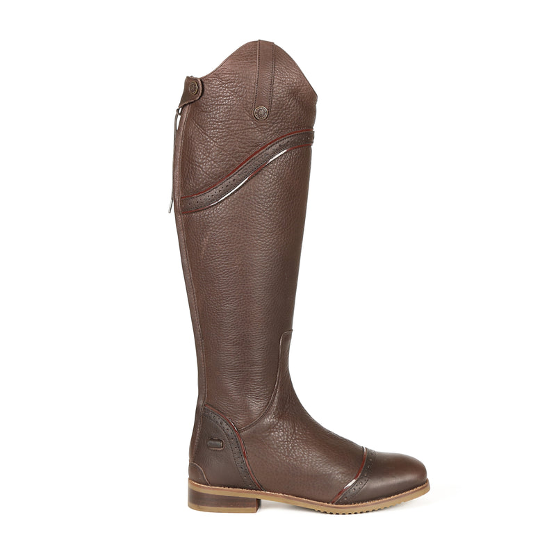 Moretta Amalfi Leather Riding Boots - Slim Calf