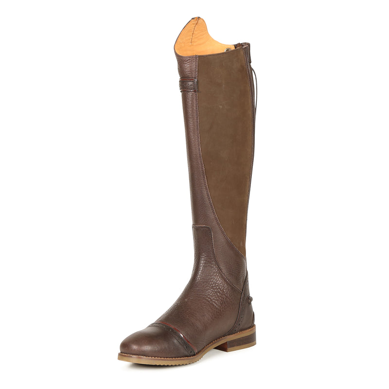 Moretta Amalfi Leather Riding Boots - Slim Calf