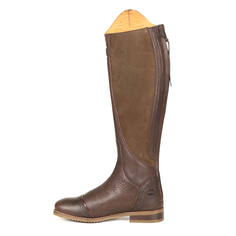 Moretta Amalfi Leather Riding Boots - Slim Calf