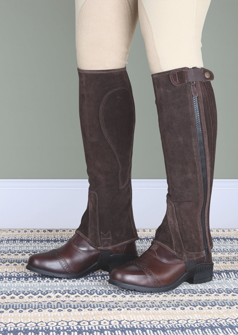 Moretta Suede Half Chaps - Childrens