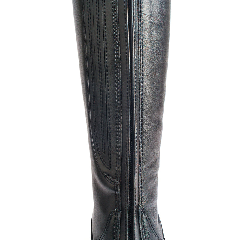 Moretta Luisa Black Riding Boots