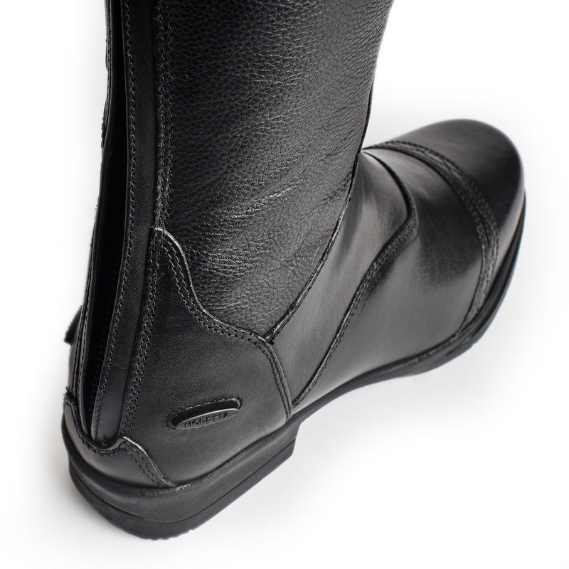 Moretta Aida Long Leather Riding Boots - Slim Calf