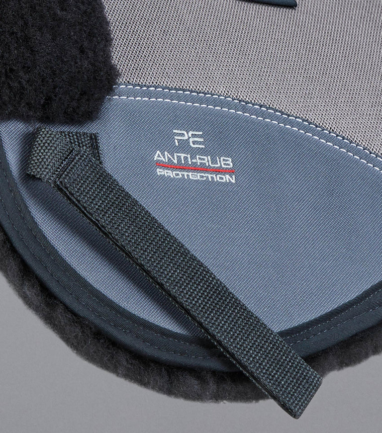 Premier Equine Airtechnology Shockproof Wool Saddle Pad - Half Pad