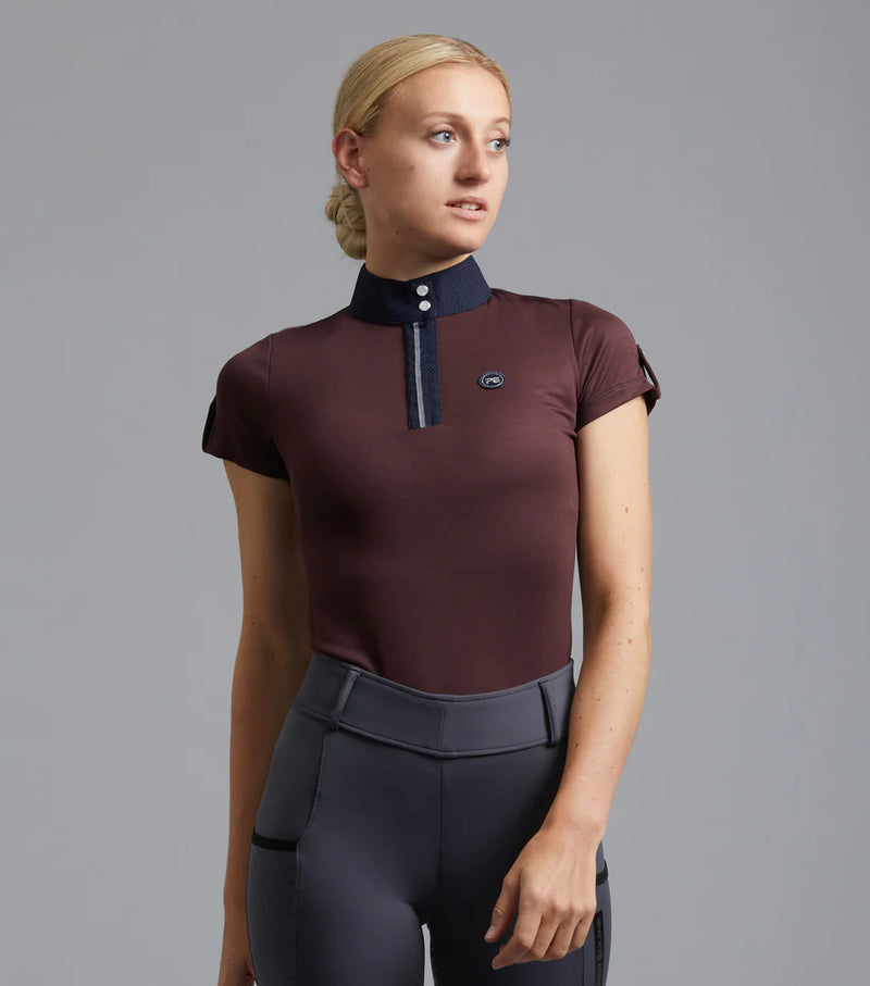 Premier Equine Amia Ladies Technical Short Sleeve Riding Top