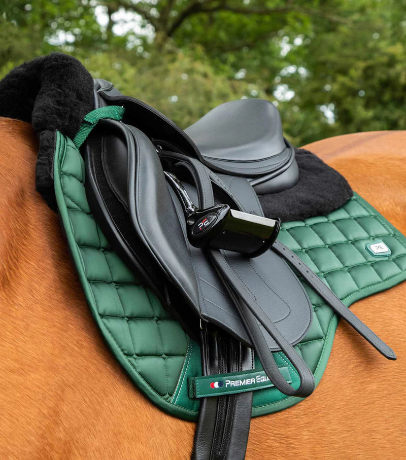 Premier Equine Atlantis Close Contact Satin Wool GP/Jump Square