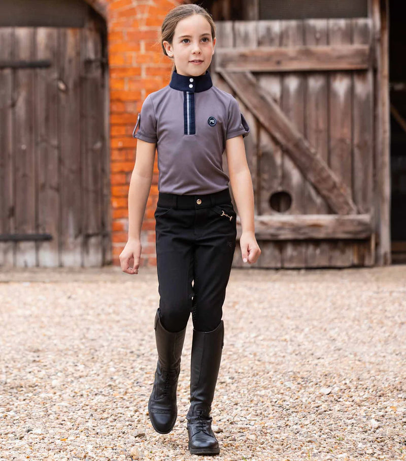 Premier Equine Brava Girls Full Seat Gel Riding Breeches