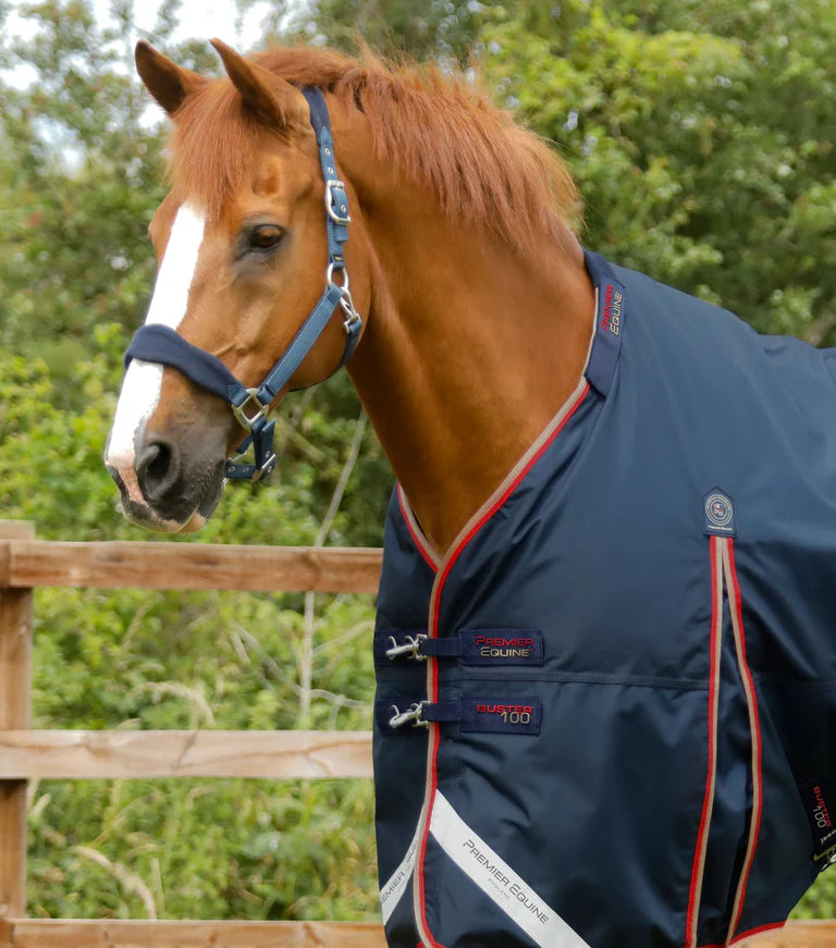 Premier Equine Buster 100g Turnout Rug with Snug-Fit Neck Cover