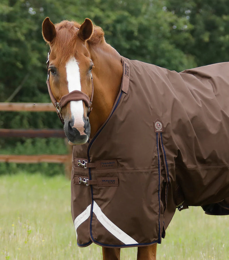 Premier Equine Buster 400g Turnout Rug with Snug Fit Neck Cover