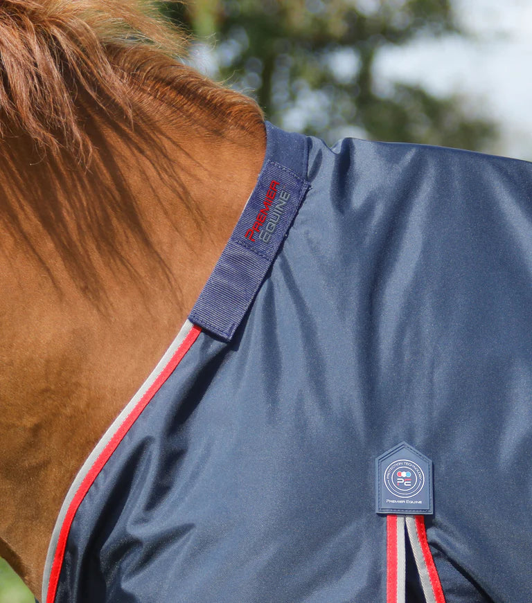 Premier Equine Buster 50g Turnout Rug with Snug-Fit Neck Cover