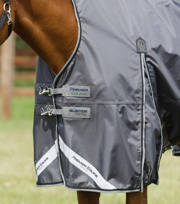 Premier Equine Buster Hardy 0g Half Neck Turnout Rug