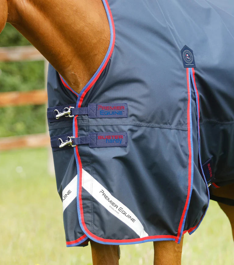 Premier Equine Buster Hardy 0g Half Neck Turnout Rug