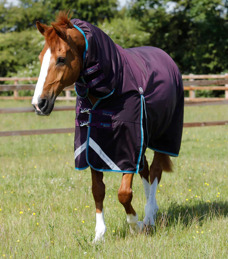 Premier Equine Buster Storm 100g Combo Turnout Rug with Snug-Fit Neck Cover