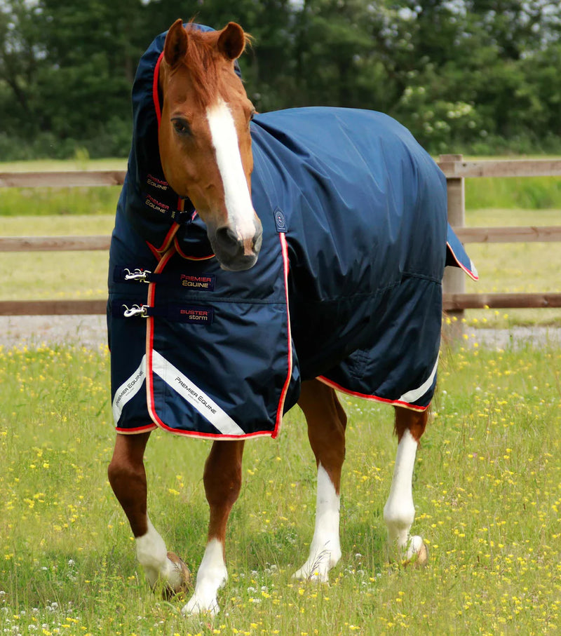 Premier Equine Buster Storm 200g Combo Turnout Rug with Snug-Fit Neck Cover