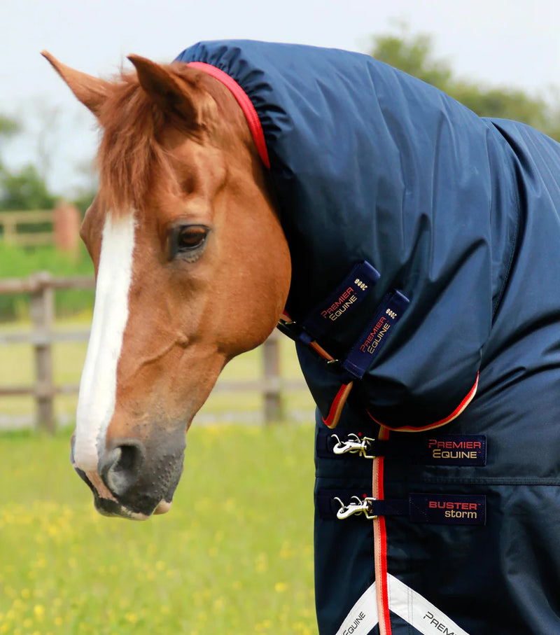 Premier Equine Buster Storm 200g Combo Turnout Rug with Snug-Fit Neck Cover