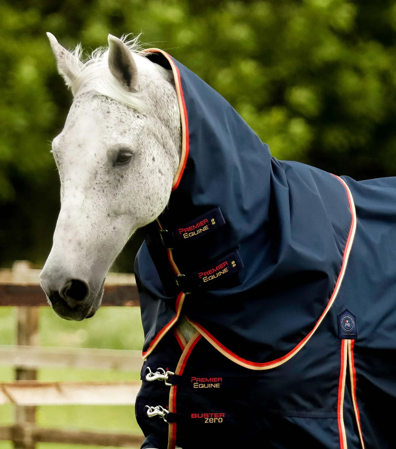 Premier Equine Buster Zero Turnout Rug with Classic Neck Cover